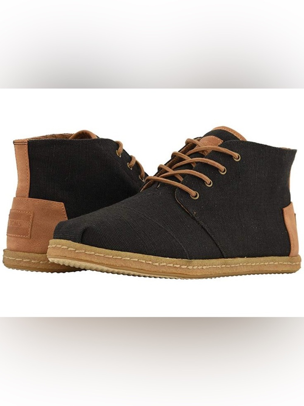 New* Toms Bota Black Heritage Boots sz 9